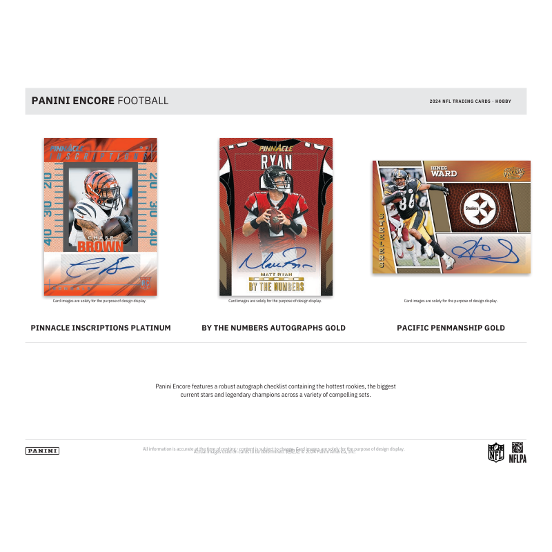 2024 Panini Encore Football Hobby 12 Box Case