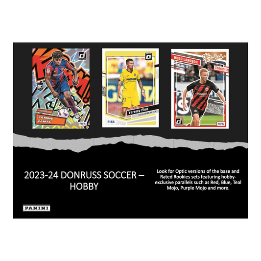 2023/24 Panini Donruss Soccer Hobby 12 Box Case