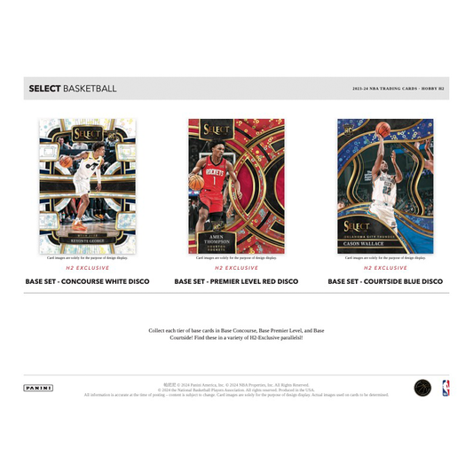 2023/24 Panini Select Basketball H2 Hybrid Box