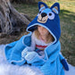 Blue Heeler Dog Hooded Blanket Crochet Pattern & videos PDF