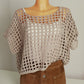 Crochet Pattern – Easy Shirt, Crop Top, Summer Sweater