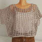 Crochet Pattern – Easy Shirt, Crop Top, Summer Sweater