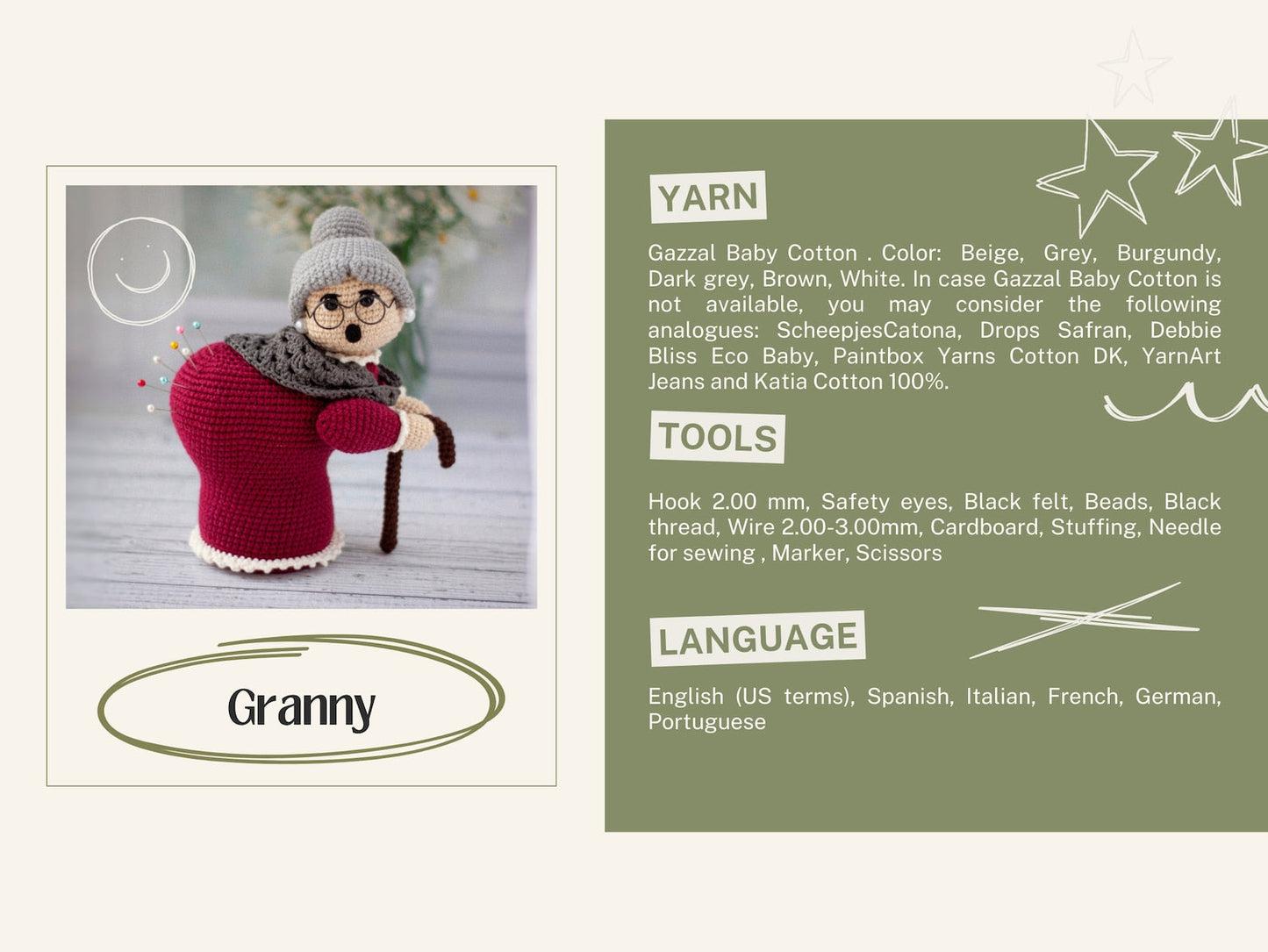 Granny/Grandma Crochet Pattern
