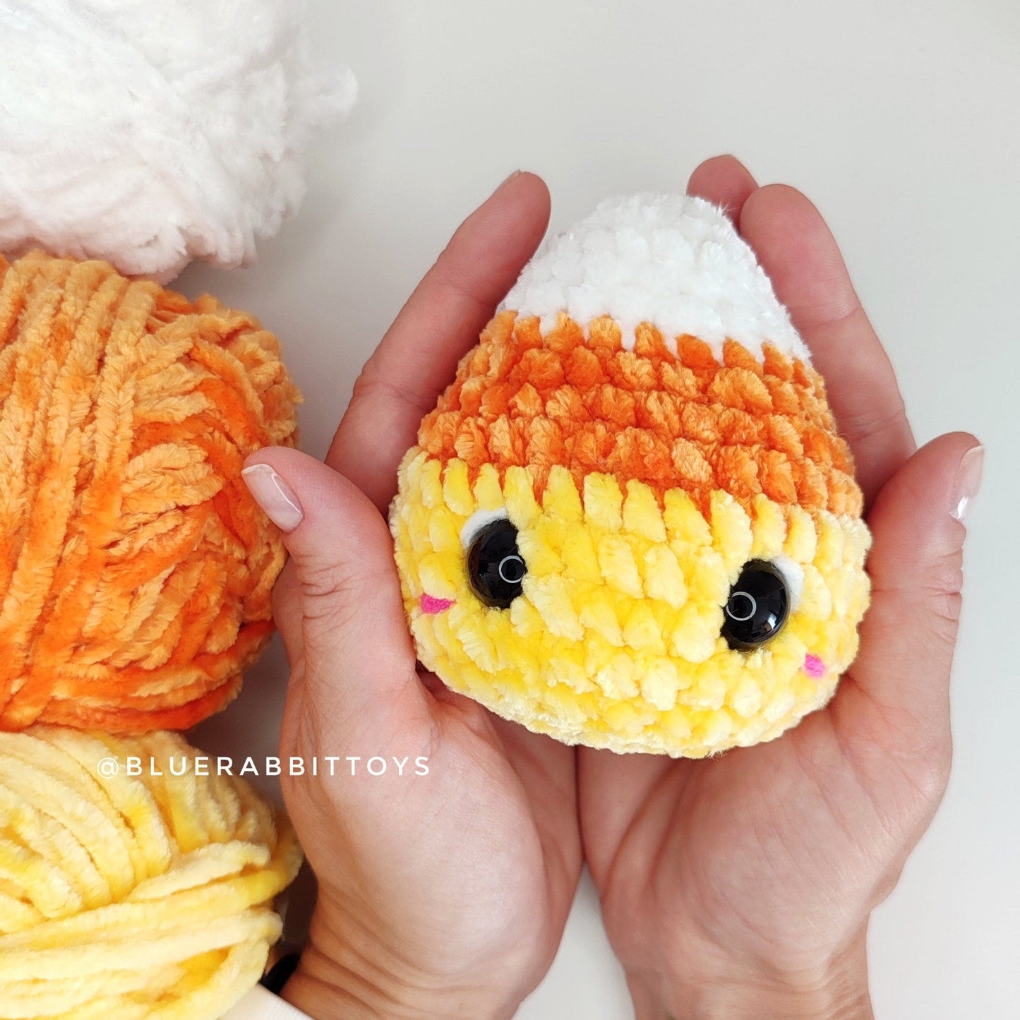 Mini Candy Corn Crochet Pattern | Cute Halloween