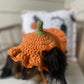 🎃 Pumpkin Ruffle Hat Crochet Pattern (XS-L) | PDF Pattern