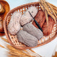 Crochet Pattern + Video – Pumpkin Spice Trio (PDF)