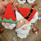 🎄 Christmas Gnomes Crochet Pattern – 10-in-1 Holiday Garland | PDF (English, US Terms)