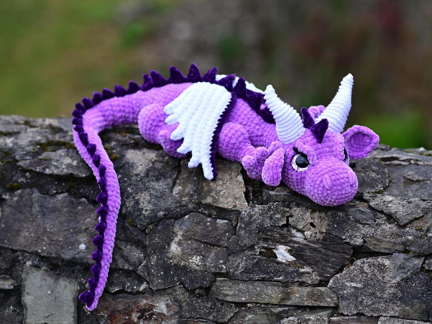 Big Dragon Crochet Pattern PDF