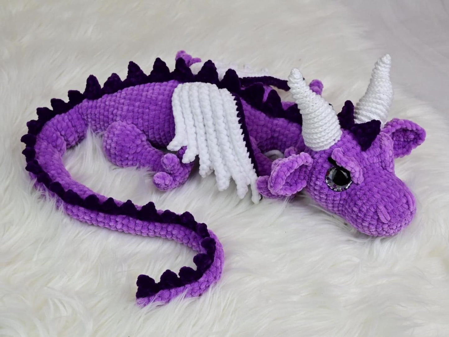 Big Dragon Crochet Pattern PDF