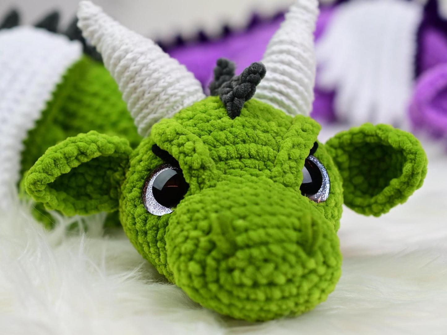 Big Dragon Crochet Pattern PDF