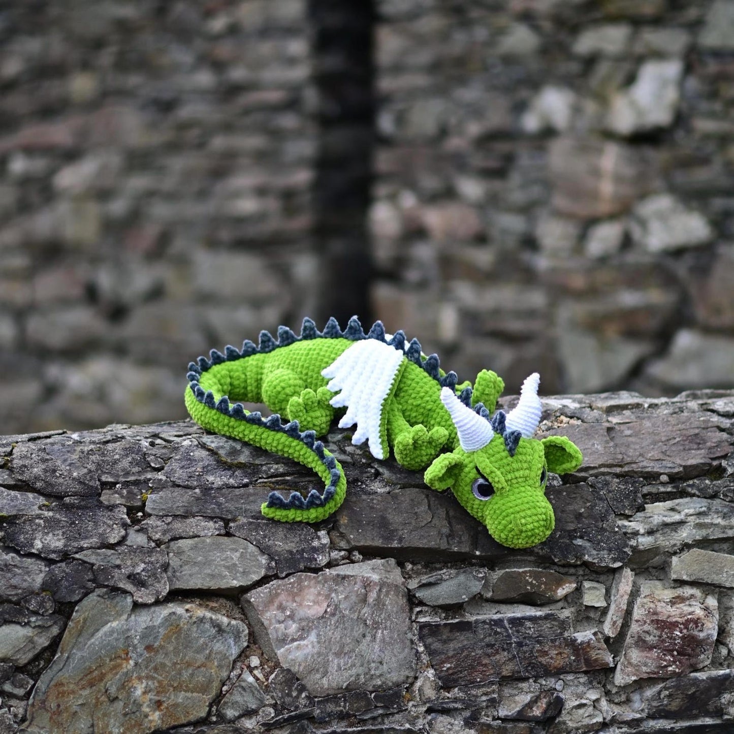 Big Dragon Crochet Pattern PDF