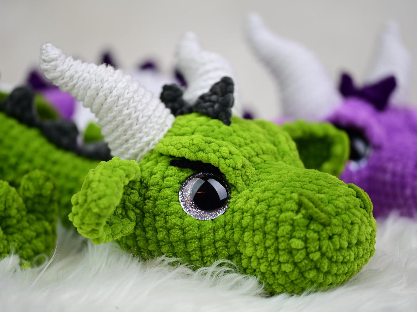 Big Dragon Crochet Pattern PDF