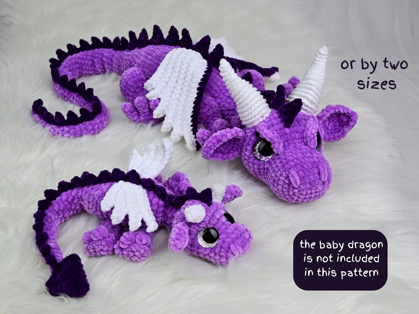 Big Dragon Crochet Pattern PDF