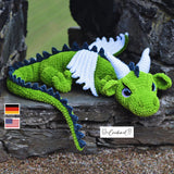 Big Dragon Crochet Pattern PDF