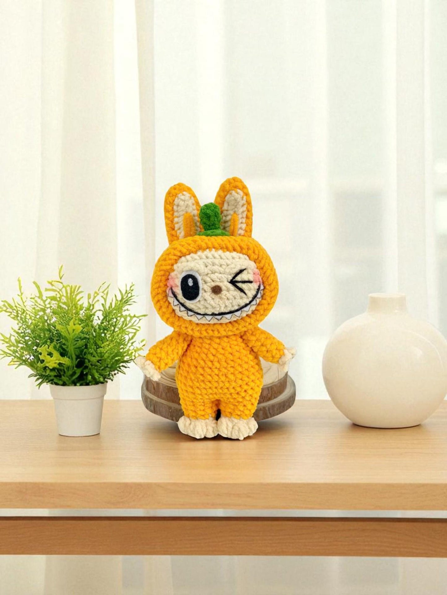 Labubu Skeleton Ghost Pumpkin Dracula Keychain Bundle 4 in 1