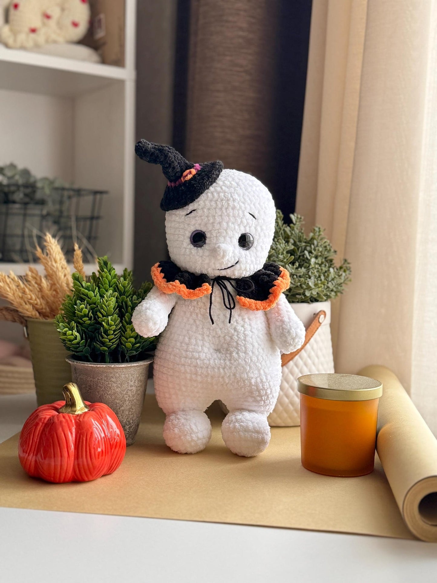 Ghost Halloween Crochet Pattern