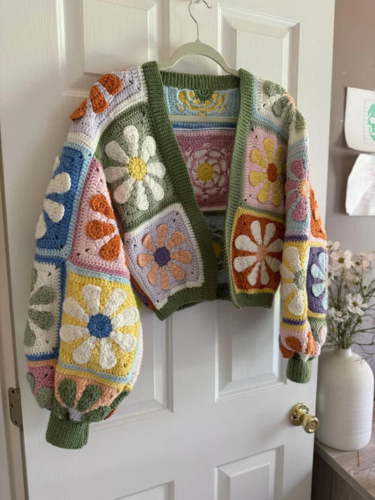 Crochet Daisy Sweater Pattern