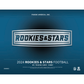 2024 Panini Rookies & Stars Football Hobby 14 Box Case