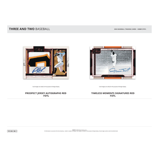 2024 Panini Three & Two Baseball Hobby Box