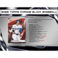 2025 Topps Chrome Black Baseball Hobby Box