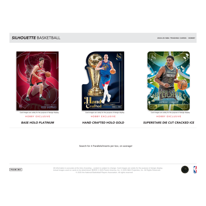 2024/25 Panini Silhouette Basketball Hobby Box
